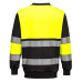 Portwest PW376 Felpa PW3 H-Vis classe 1, Giallo/Nero Portwest PW376 Felpa PW3 H-Vis classe 1, Giallo/Nero