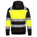 Portwest PW377 PW3 Class 1 Winter Zip-Up Hoody, Yellow/Black