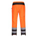 Portwest PW386 Women's Hi-Vis Rain Trousers, Orange/Black
