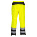 Portwest PW386 Women's Hi-Vis Rain Trousers, Yellow/Black