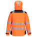 Portwest PW389 Women's Hi-Vis Rain Jacket, Orange/Black