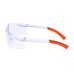 Portwest PW38 Pan View Glasses, Clear/Orange Portwest PW38 Pan View Glasses, Clear/Orange