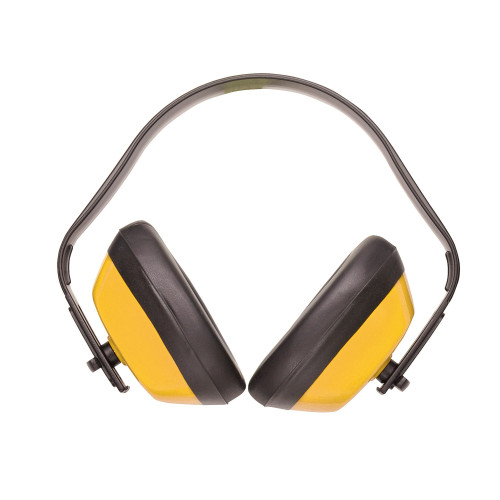 Portwest PW40 Classic Headphones, Yellow