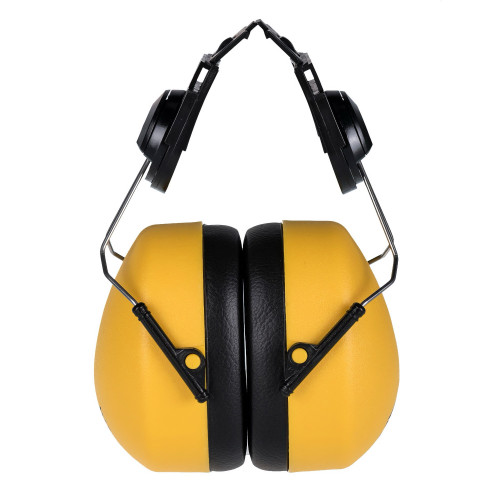 Portwest PW42 Clip-on Headphones, Yellow