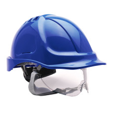 Portwest PW55 Endurance Helmet with Visor, Navy Blue