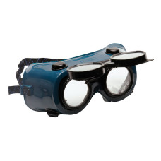 Portwest PW60 Gas Welding Glasses, Bottle Green