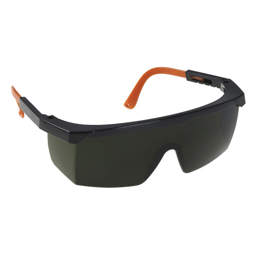 Portwest PW68 Welding Safety Glasses, Bottle Green