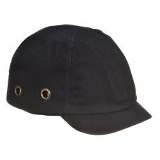 Portwest PW89 Short Visor Impact Helmet, Black