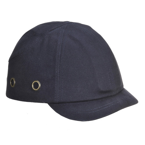 Portwest PW89 Short Visor Impact Helmet, Navy Blue