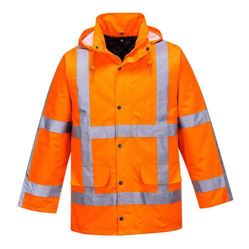 Portwest R460 Traffic RWS Hi-Vis Jacket, Orange