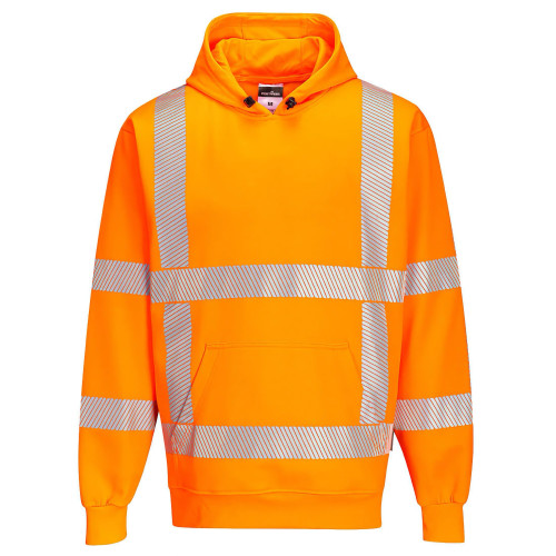 Portwest R477 RWS Hooded Sweatshirt, Orange Portwest R477 RWS Hooded Sweatshirt, Orange
