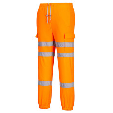 Portwest RT48 Hi-Vis Jogging Pants, Orange