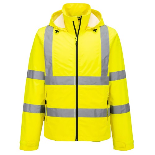 Portwest S164YER Hi-Vis Packable Lightweight Jacket - Yellow
