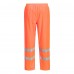 Portwest S165ORR Hi-Vis Packable Lightweight Trousers - Orange