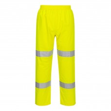Portwest S165YER Hi-Vis Packable Lightweight Trousers - Yellow