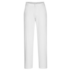 Portwest S235 Stretch Slim Chino Trousers, White