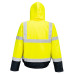 Portwest S266 Two-Tone Hi-Vis Bomber Jacket, Yellow/Navy
