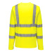 Portwest S278 Hi-Vis Long Sleeve T-Shirt, Yellow