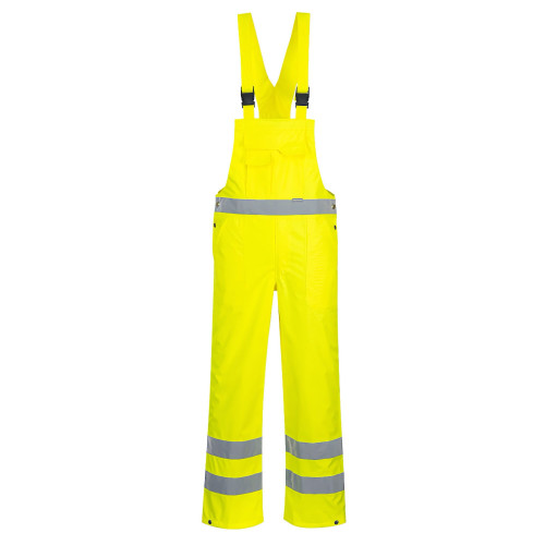 Portwest S388 Salopette Hi-Vis - foderata, Giallo