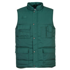 Portwest S414 Shetland Padded Vest, Bottle Green