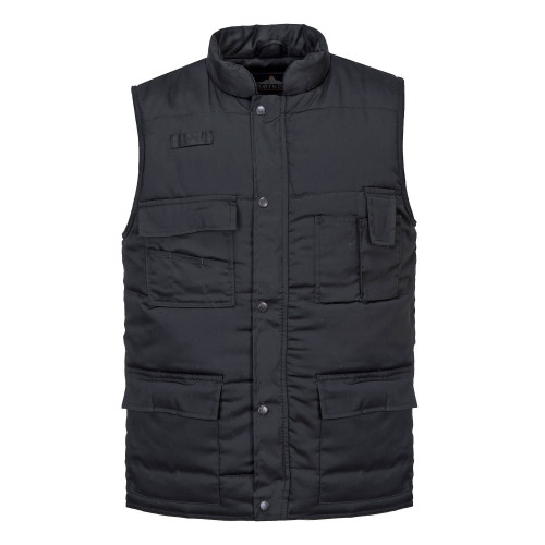 Portwest S414 Shetland Padded Vest, Black