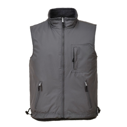 Portwest S418 RS Reversible Padded Vest, Grey