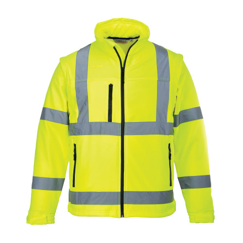 Portwest S428 Softshell 2x1 Hi-Vis (3L), Yellow Portwest S428 Softshell 2x1 Hi-Vis (3L), Yellow