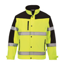 Portwest S429 Sofshell Two-Tone Hi-Vis (3L), Yellow
