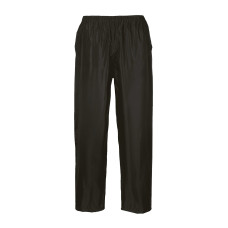 Portwest S441 Classic Rain Trousers, Black