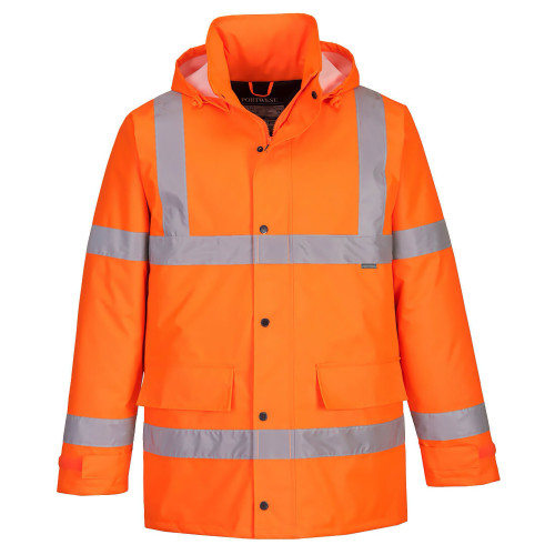 Portwest S460 Traffic Hi-Vis Jacket, Orange