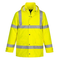 Portwest S460 Hi-Vis Traffic Jacket, Yellow