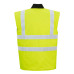 Portwest S469 Hi-Vis Reversible Padded Vest, Yellow