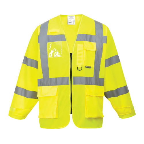 Portwest S475 Executive Hi-Vis Jacket, Yellow