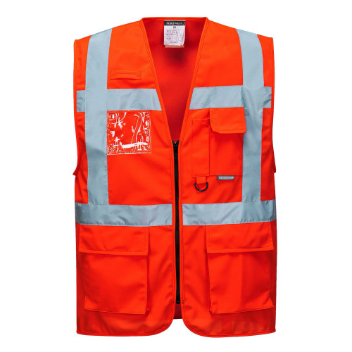 Portwest S476 Executive Vest Berlin, Red Portwest S476 Executive Vest Berlin, Red