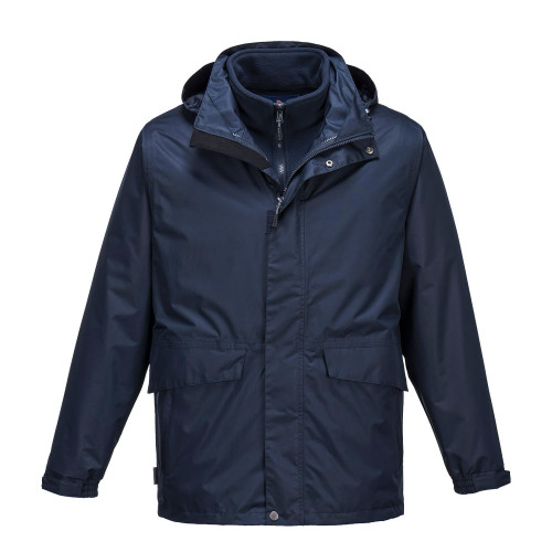 Portwest S507 Argo 3 in 1 Jacket, Navy Blue