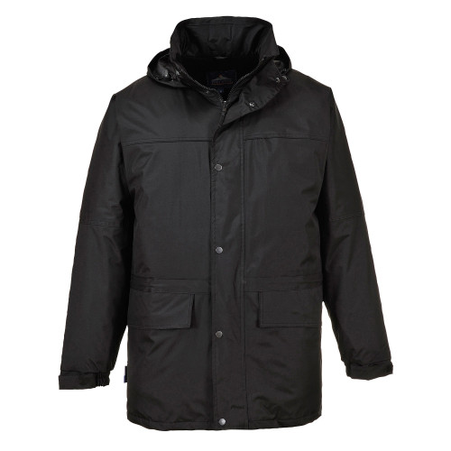 Portwest S523 Oban Fleece Lined Jacket, Black