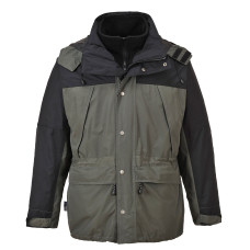 Portwest S532 Orkney 3-in-1 Breathable Jacket, Grey