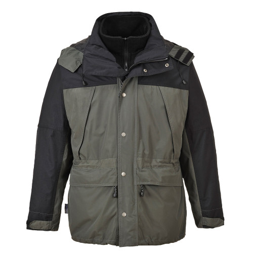 Portwest S532 Orkney 3-in-1 Breathable Jacket, Grey