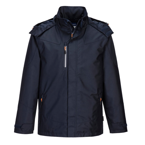 Portwest S555 Outcoach Waterproof Jacket, Dark Navy
