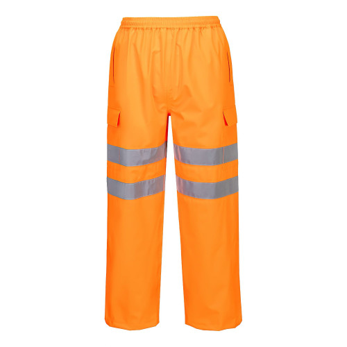 Portwest S595ORR Extreme Hi-Vis Waterproof Trousers (3L)