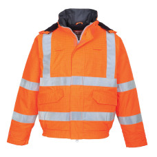 Portwest S773 Bomber Bizflame Rain Multi-Norm Hi-Vis, Orange