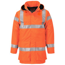Portwest S774 Bizflame Rain Multi-Norm Hi-Vis Jacket, Orange