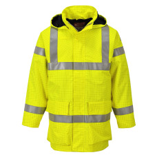 Portwest S774 Bizflame Rain Multi-Standard Hi-Vis Jacket, Yellow