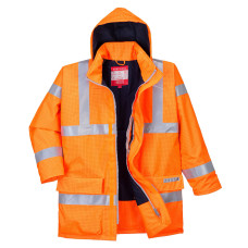 Portwest S778 Bizflame Rain Multi-Norm Hi-Vis Jacket, Orange