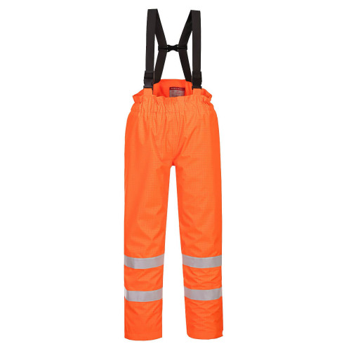 Portwest S781 Bizflame Rain Trousers - Multi-Standard Hi-Vis, Orange Portwest S781 Bizflame Rain Trousers - Multi-Standard Hi-Vis, Orange