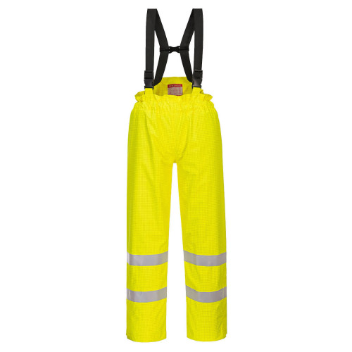 Portwest S781 Bizflame Rain Trousers - Multi-Standard Hi-Vis, Yellow Portwest S781 Bizflame Rain Trousers - Multi-Standard Hi-Vis, Yellow