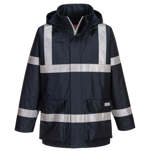 Portwest S785 Multi-standard Bizflame Jacket, Navy Blue
