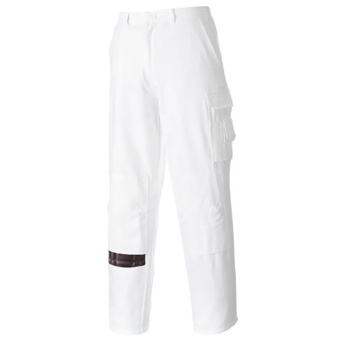 Portwest S817 Painters Trousers, White