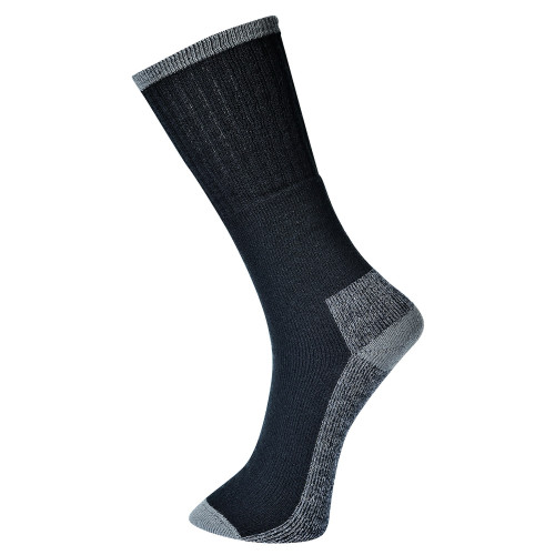 Portwest SK33 3-Pack Work Socks, Black