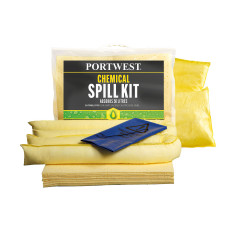 Portwest SM91 50 Litre Chemical Absorbent Kit, Yellow